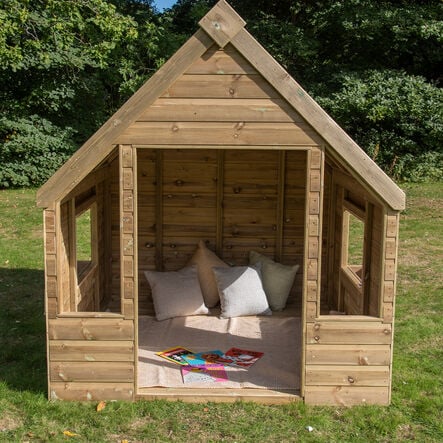 Outdoor Wooden Playhouse Shelter  hi\-res