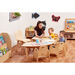 Millhouse Semi\-Circle Classroom Tables H320mm  hi\-res