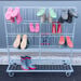 Metal Wellie Trolley Grey  hi\-res