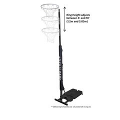 Sure Shot Easi Play Junior Netball Hoop and Stand Unit  Sure Shot Easi Play Junior Netball Hoop and Stand Unit  hi-res