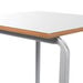 MDF Edge Weld Frame Rectangle Table 110x55cm  hi\-res