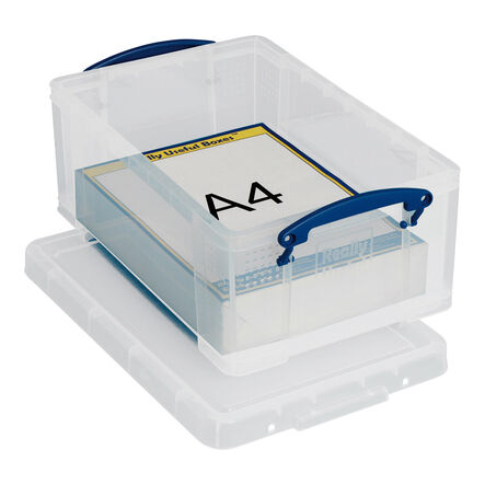 Really Useful Box Clear Plastic Storage Container  hi\-res