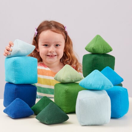Tonal Shades Soft Building Blocks Red  hi\-res