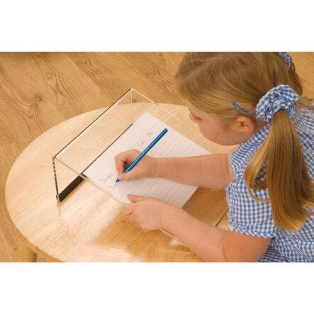 Writing Slope Single Clear  hi\-res