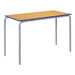 Crush Bent PU Edge Rectangular Table  hi\-res