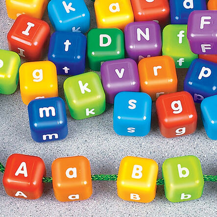 Alphabet Threading Beads  hi\-res
