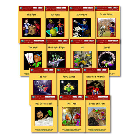 Dandelion Extended Phonic Readers Decodable Book Packs  hi\-res