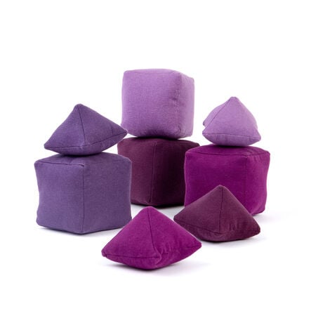 Tonal Shades Soft Building Blocks Purple Purple Tonal Shades Soft Building Blocks Purple Purple hi\-res
