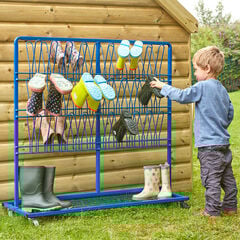 Double Sided Wellie Rack Stand  Double Sided Wellie Rack Stand  hi-res