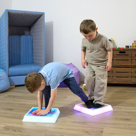 Light\-Up Liquid Sensory Stepping Stones  hi\-res