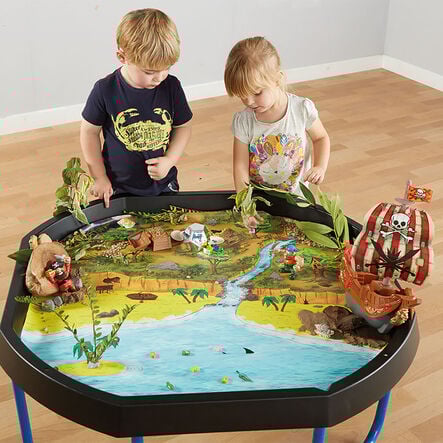 TTS Active World Tuff Tray Treasure Island Mat  hi\-res