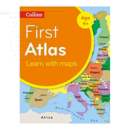 Collins First Atlas KS1  hi\-res