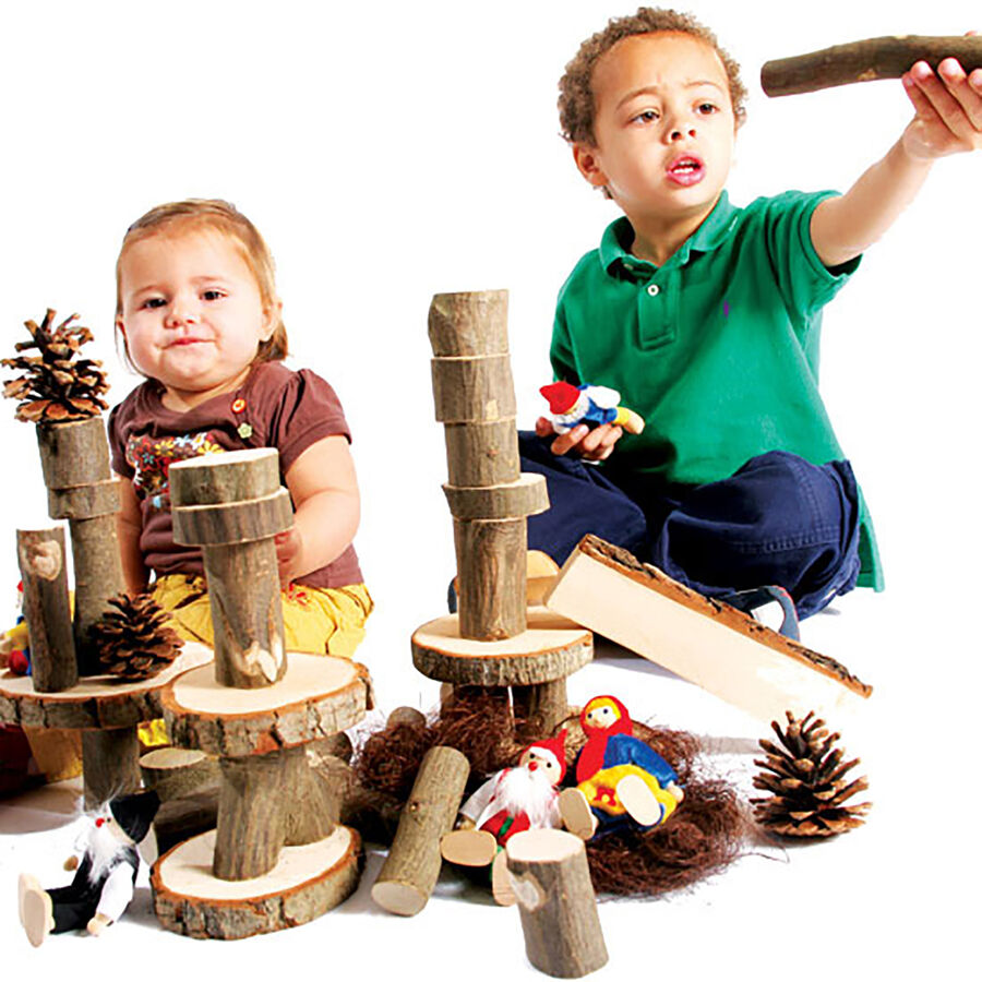 Tree blocks toys top