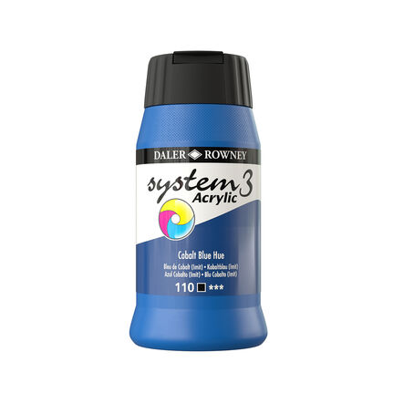 Daler\-Rowney System 3 Acrylic Paint 500ml  hi\-res