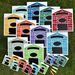 Beach Hut Counting Kit  hi\-res