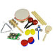 Handheld Childrens Percussion Set 10pk  hi\-res