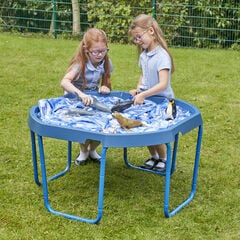 TTS Blue Tuff Tray Table and Blue Stand Bundle  TTS Blue Tuff Tray Table and Blue Stand Bundle  hi-res