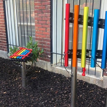 Outdoor Rainbow Trio Ensemble Instruments  hi\-res