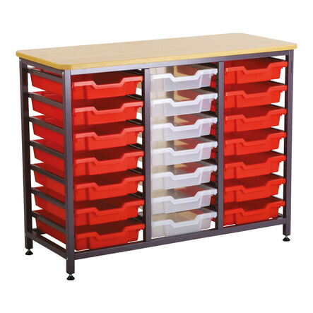 Gratnells Metal Tray Storage Tray Runners 2pk  hi\-res
