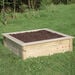 Wooden Mini Square Sandbox and Planter  hi\-res
