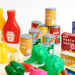 Plastic Role Play Cartons and Food Sets  hi\-res