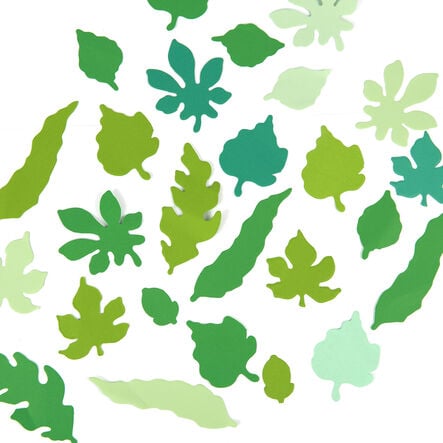 Spring\/Summer Paper Display Leaves 250pk  hi\-res