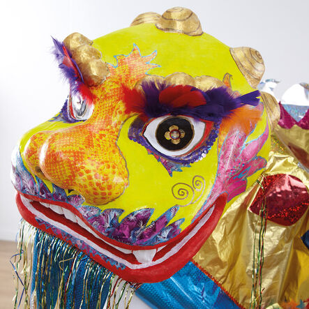 TTS Papier Mache Chinese Dragon  hi\-res