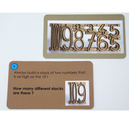 Tower Number Activity Cards  hi\-res