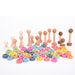 Small World Wooden Rainbow Community People 15pk  hi\-res