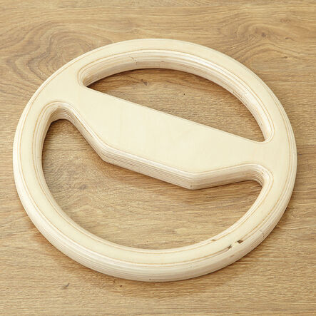 TTS Wooden Role Play Steering Wheel  hi\-res
