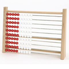 Wooden Two Colour Abacus  Wooden Two Colour Abacus  hi-res