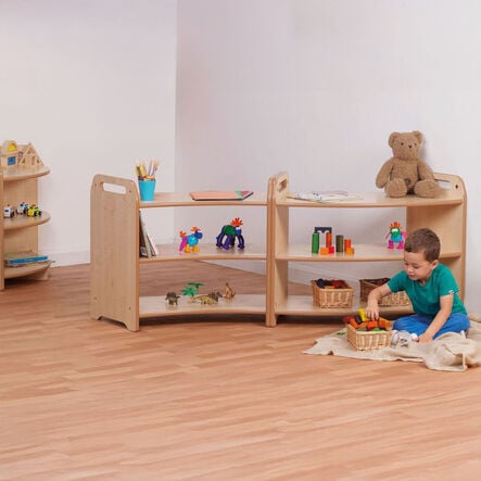Wave Storage Shelf Unit H660 x W900 x D455mm  hi\-res