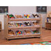 Tilted Storage Trolley On Wheels 12 Tubs\/Baskets  hi\-res