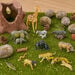 Small World Jungle Animal Collection 18pcs  hi\-res
