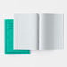 A4+\-Classic\-Ex.\-Book\-80pg\-50pk\-8mm\-Ruled\-with\-Margin\-Green Green hi\-res