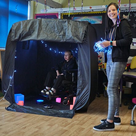 Pop\-Up Sensory Tent  hi\-res