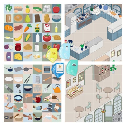 Robotics Mats \- At the Restaurant  hi\-res