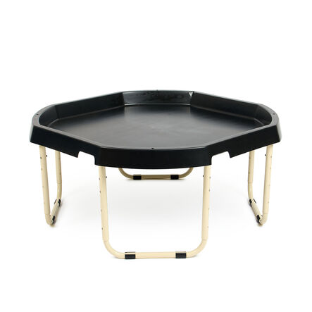 TTS Black Tuff Tray Table \x26 Cream Stand Bundle  hi\-res