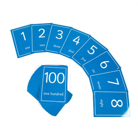 TTS Laminated Number Cards 1\-100  hi\-res