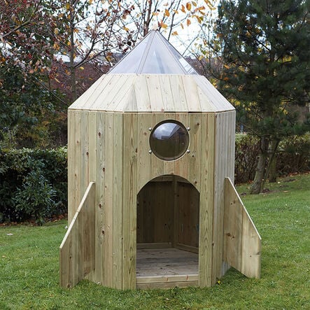 TTS Outdoor Wooden Role Play Spaceship  hi\-res