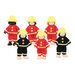 Firefighters Figures 4pk  hi\-res