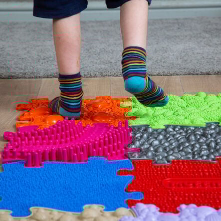 Happy Feet Sensory Play Mats 19pk  hi\-res