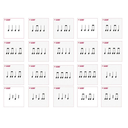 MES Rhythm Pattern Cards and Foam Dice  hi\-res