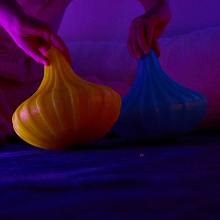 TTS Light Up Twist \x26 Turn Spinning Tops  hi\-res