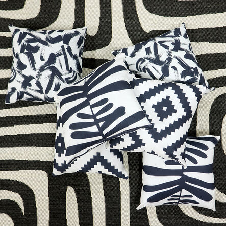 Graphic Soft Furnishing Small Cushion  hi\-res