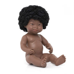 Miniland Baby Doll Down Syndrome Nia 38cm  hi-res