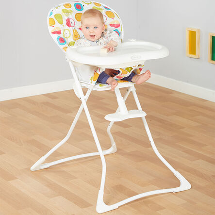 Folding Patterned Baby Highchair  hi\-res