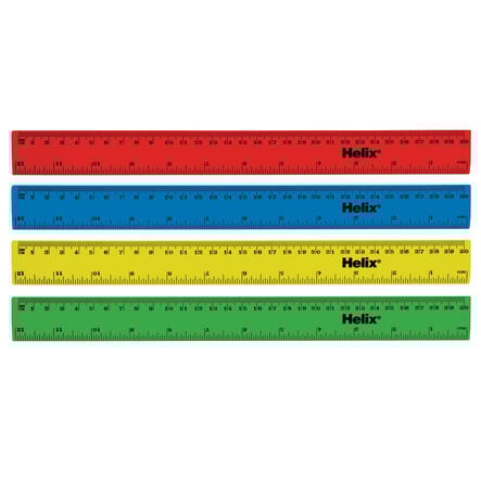 Maped 30cm Coloured Rulers 100pk  hi\-res