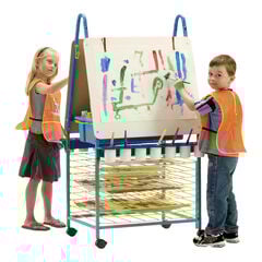 Double Sided Easel with Drying Rack  Double Sided Easel with Drying Rack  hi-res