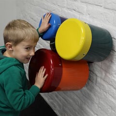 Indoor / Outdoor Wall Fixed Rainbow Bongos Set of 3  Indoor / Outdoor Wall Fixed Rainbow Bongos Set of 3  hi-res